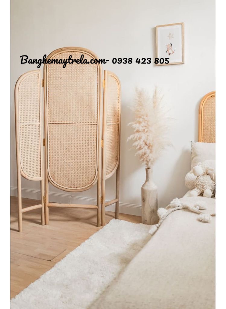 Bình phong mây giá rẻ